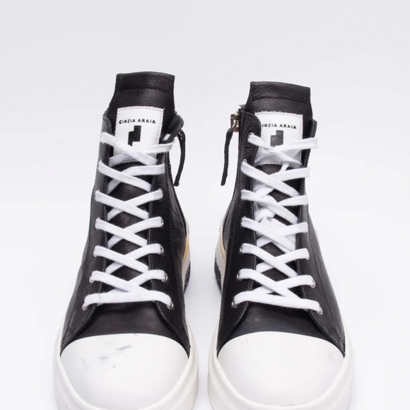 Cinzia araia leather sneakers - Picture 2 of 5